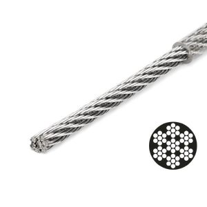 כבל נירוסטה מצופה