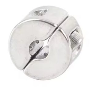 מהדק / מעצור נירוסטה לכבל יחיד