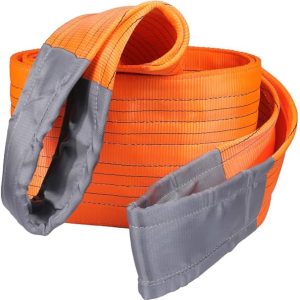 רצועת הרמה שטוחה עם לולאות 10T